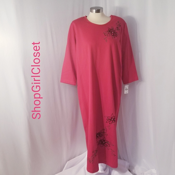 Draper's & Damon's Poinsetta Dress...XL